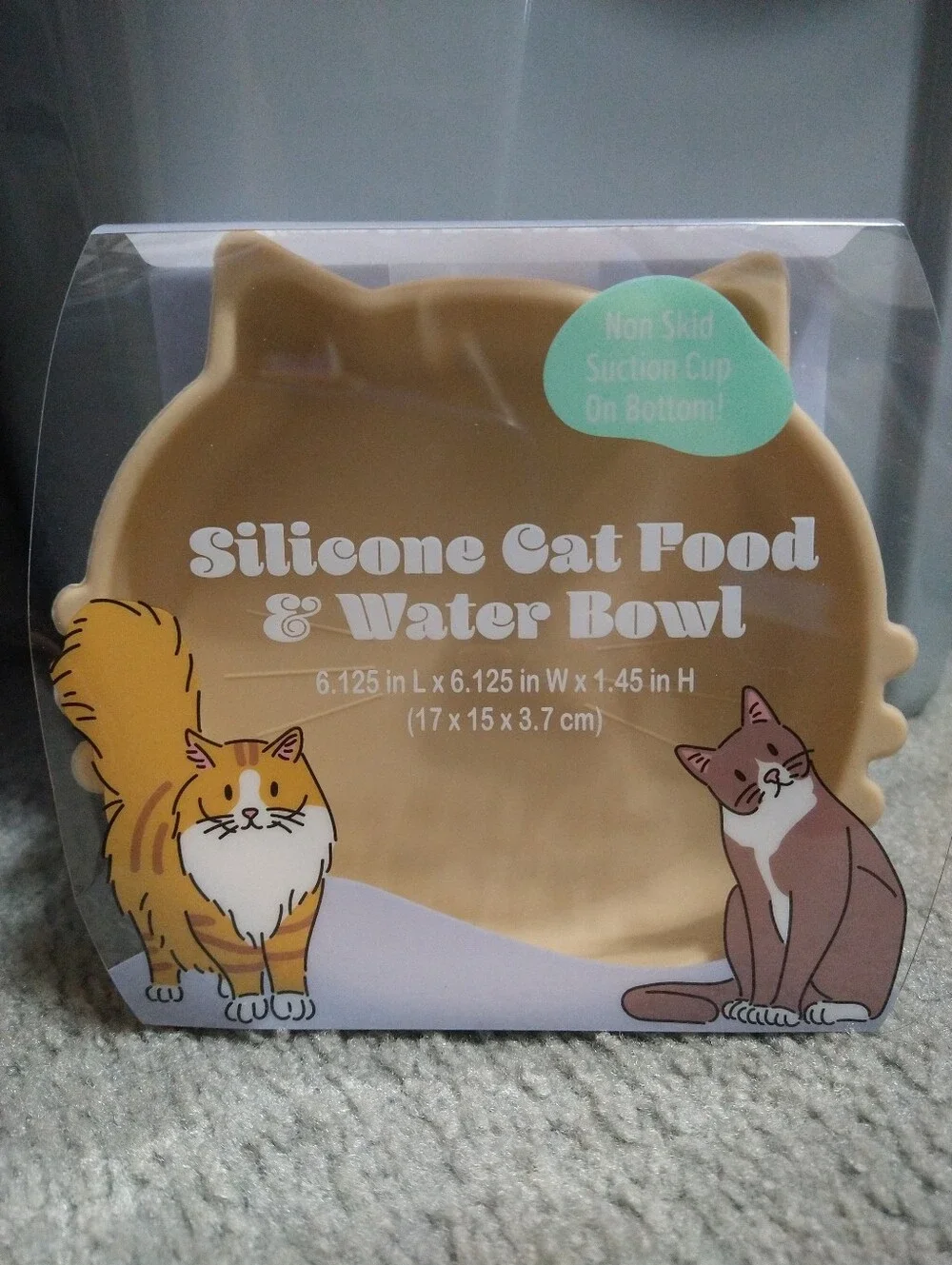 Silicone Cat Food/Water Bowl